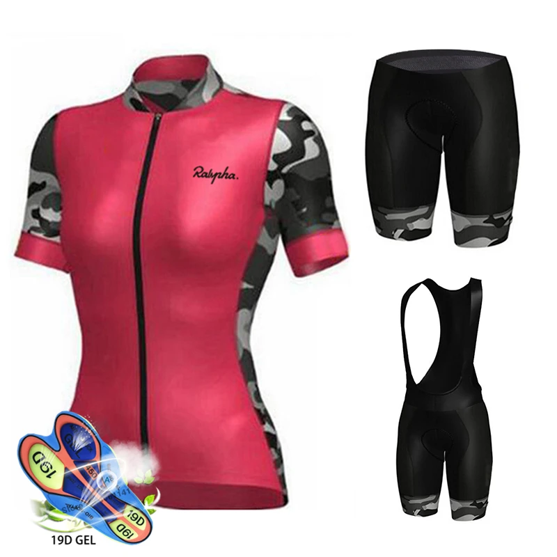 2019 فريق Skinsuit الموالية الدراجات جيرسي 19D هلام سراويل البيك القصيرة دعوى MTB روبا Ciclismo المرأة الصيف الدراجات مايوه في Culotte الملابس
