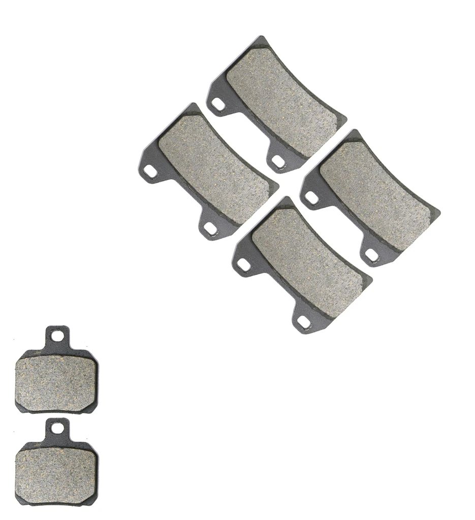 Semi Metallic Motorcycle Disc Brake Pads Set for APRILIA Street RSV1000 RSV 1000 Mille 1997 1998