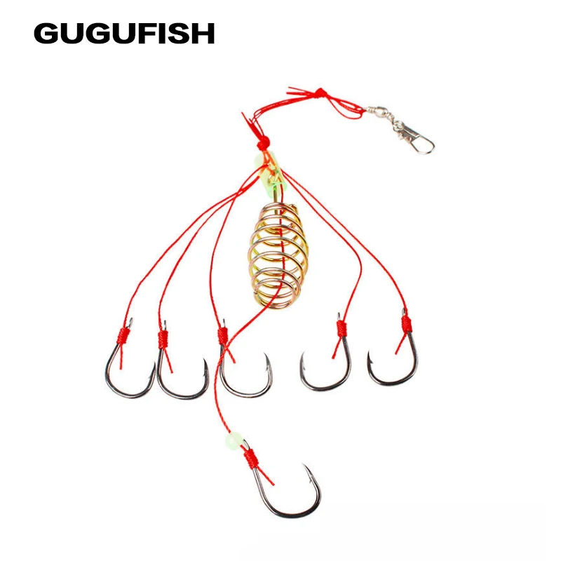 Рыболовные крючки GUGUFISH рыболовные из углеродистой стали с коробкой 3