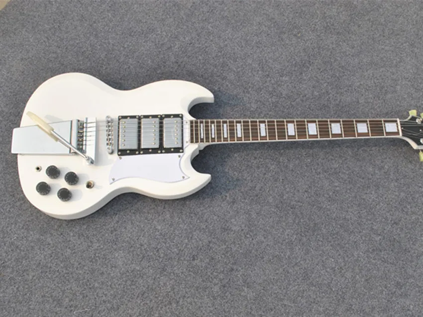 G400 White Custom Shop Electric guitar High Quality Real Photos Showing FreeShipping | Спорт и развлечения