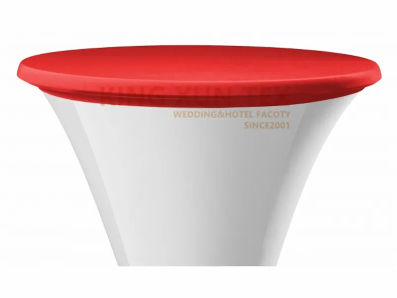 ليكرا دنة أعلى الجدول غطاء ل بيسترو طاولة مشروبات يغطي الديكور الزفاف حزب ليكرا دنة أعلى الجدول غطاء ل بيسترو طاولة مشروبات يغطي الديكور الزفاف حزب