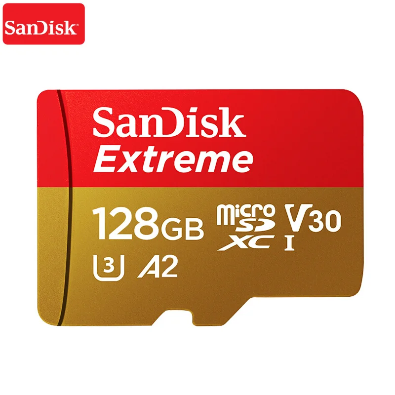 Карта памяти Micro SD Extreme Micro SD карта 128 ГБ Тf карта памяти SDXC UHS-I U3 читать Скорость до 160 МБ/с. HD 3D 4 K видео карта