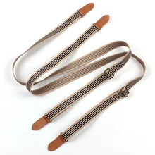 Новинка, полосатые мужские подтяжки на пуговицах, подтяжки, унисекс, не перекрещивающиеся ремни, эластичные декоративные Наплечные ремни для женщин, подарки