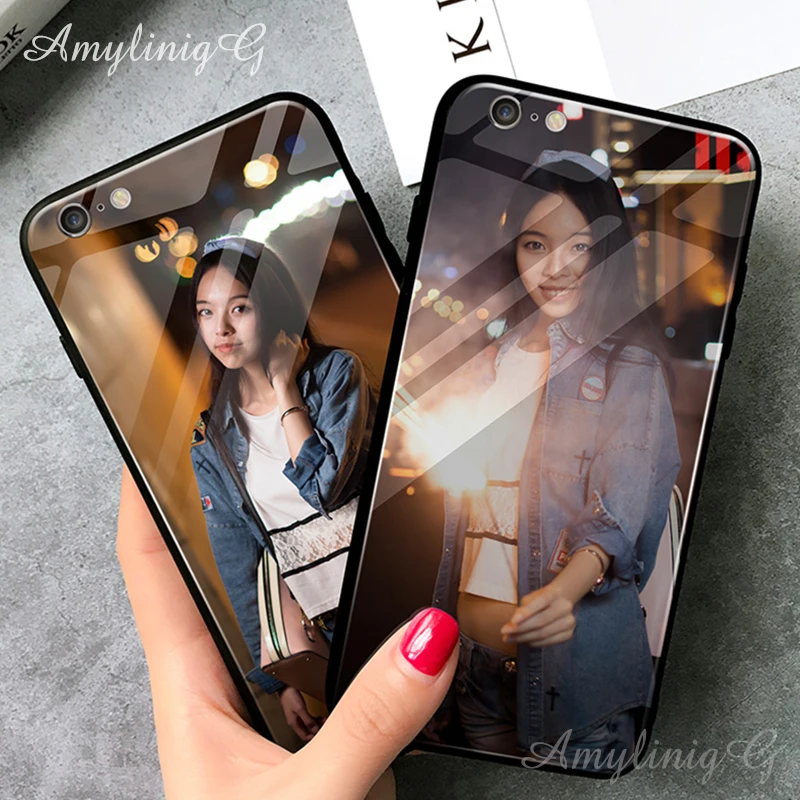 Чехол из закаленного стекла на заказ для samsung Galaxy A6 A8 A9 Star Note 9 S8 S9 Plus J2 Pro J3 J4 J5 J6 J7 Prime