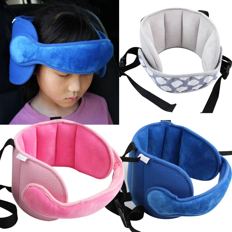 Kids Sleep Aid Belt Head Fasten Strap Support Car Seat Nap Child Baby Travel