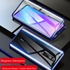 Magnetic Phone Case For Xiaomi Redmi K20 Pro Note 8 Pro 7 Aluminum Bumper Glass Cover Mi Note 10 CC9 Pro X3 NFC 9T 6X 10T Case ► Photo 2/6
