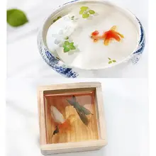5 шт. 3D листья чистой воды трава пленка наклейка для смолы картина «Золотая рыбка» ювелирные изделия DIY изделия из смолы ремесла аксессуары