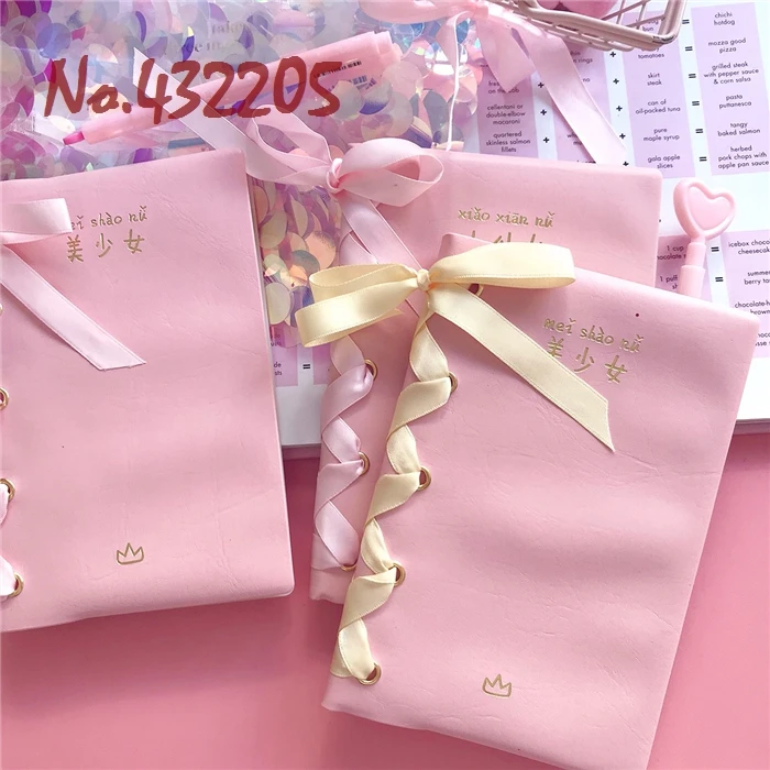 

Creative Sailor Moon Notebook Ballet Pink Girl 100pages Diary Book Sketchbook Books Student Tool Friend Party Favors Supply Gift