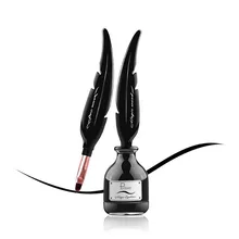 Новая водостойкая гелевая подводка для глаз мини гелевая подводка для глаз с косметические кисти для макияжа черная Водонепроницаемая подводка для глаз Косметика для женщин