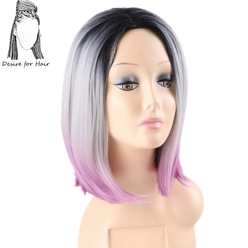 perruque femme couleur grise
