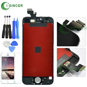 High Quality No Dead Pixel For Apple iPhone 5S 5G 5C LCD Display with Touch Screen Digitizer Assembly Replacement Free Shipping
