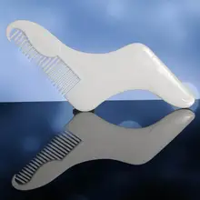 Многоцелевой 18 см борода профильная расческа укладка бороды Расческа как креативный инструмент для формирования бороды лоб средство для ухода за волосами