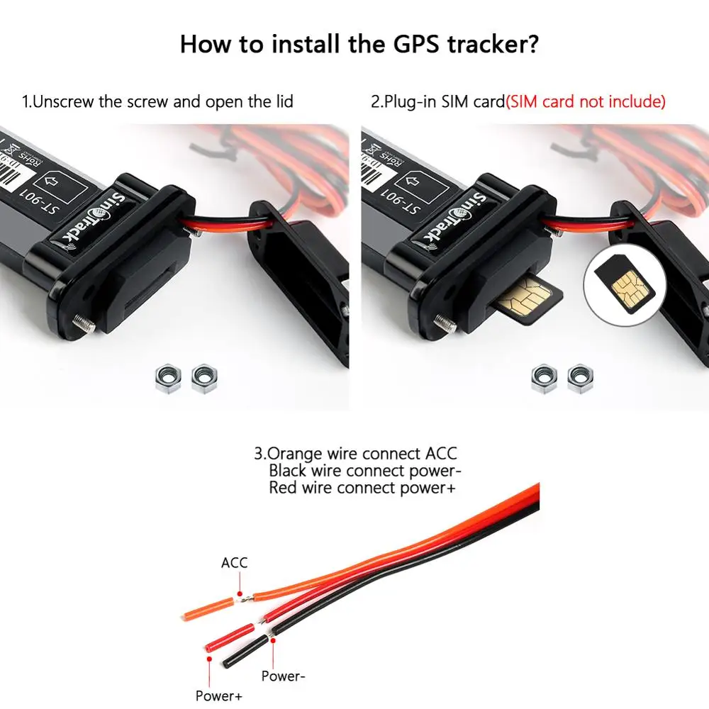 Best Cheap China Gps Tracker Vehicle Tracking Device Waterproof Motorcycle Car Mini Gps Sms Locator With Real Time Tracking - Gps Trackers - AliExpress