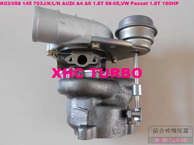 K03 058145703C/J/K/N 53039700029 Турбокомпрессор для AUDI A4 A6, VOLKSWAGE Passat 1,8 T AEB/ANB/APU/AWT/AVJ/BFB 150HP