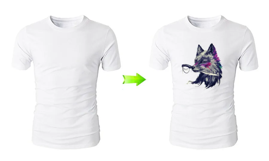 Iron On Patch Cool Fox 2018 New A-Level Washable T-Shirt Diy Decoration Easy Print By Household Irons Parches Ropa Applique 3