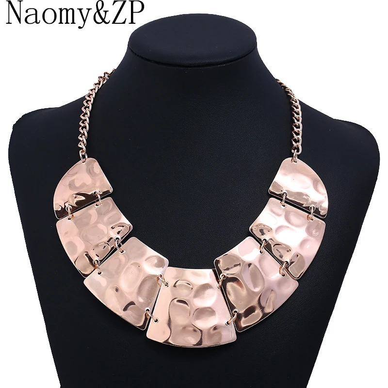 

Naomy&ZP Vintage Necklace For Women Boho Bohemian Necklace Ethnic Punk Necklaces Fashion Accessories Big Statement Maxi Jewelry