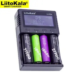 Liitokala Lii-PD4 ЖК-дисплей 3,7 V зарядки 18650 18350 18500 16340 2170010440 14500 26650 1,2 V AA AAA NiMH батарейка Зарядное устройство
