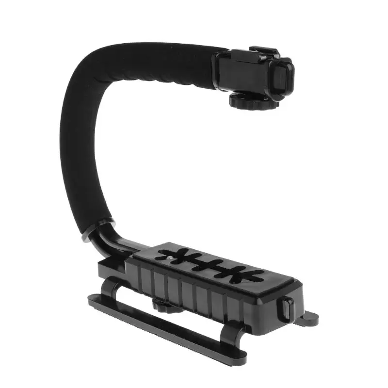 U-образный стабилизатор фотографии ручка вспышки кронштейн для DV видеокамеры DSLR камеры