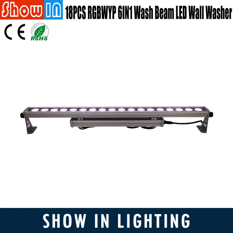 

18PCS LED Wall Washer Light 200W Console DMX Luci DJ Disco Party Stage Lighting Proyector Navidad Lumiere Luz Discoteca Fiesta