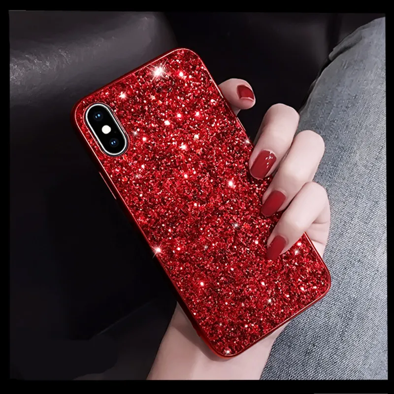 Чехол с блестками для Xiaomi Redmi Note 5 Pro|Бамперы| |