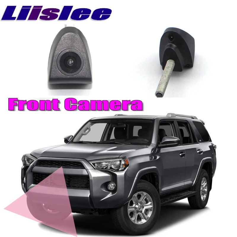 LiisLee Фронтальная камера Решетка Логотип Камера для Toyota 4runner N280 2009- DIY вручную Управление канал Фронтальная камера