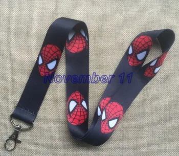 

Lot 50Pcs cartoon spider-man Phone Lanyards MP3 Strap Lanyards NECK Lanyard Charm WW465