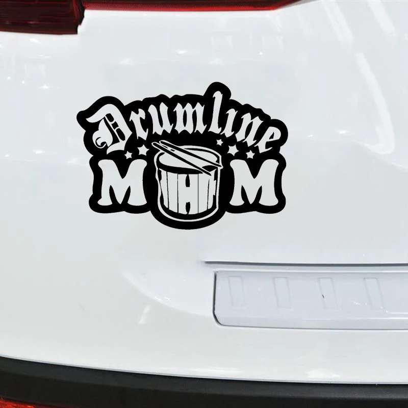 Drumline Mom Metal Graphic Die Cut decal sticker Car Truck Boat Window