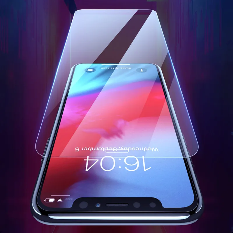 Для iPhone 11 Pro XS MAX XR X 5S 5C SE 9H Закаленное стекло Защитная пленка для экрана 7 8 Plus 6 6S
