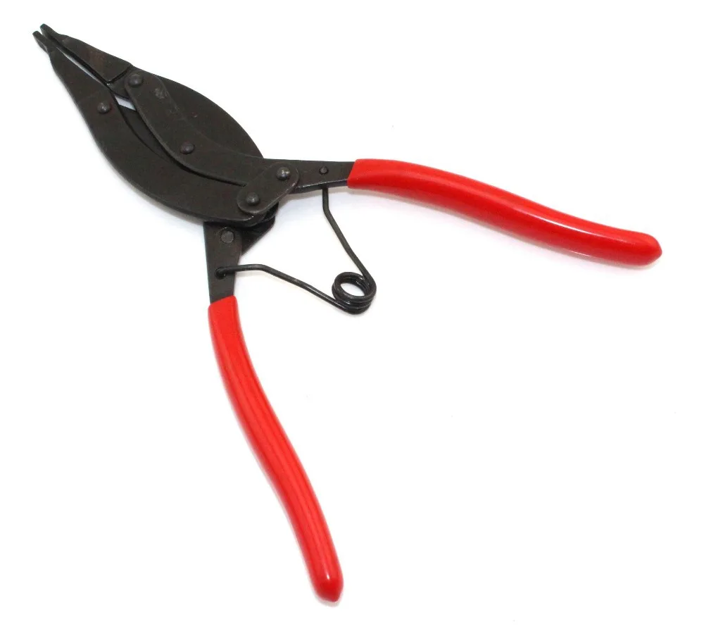 high qulity powerful type Steel pliers/flat mouth snap ring pliers