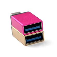 Type-C Male Connector To Micro USB 3.0 Female USB Converter Data Adapter High Speed Android Certified Cell Phone Accessories