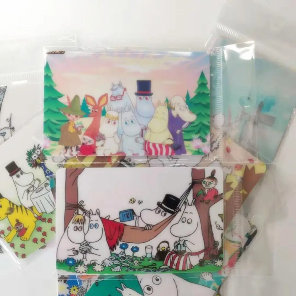 

Moomin Finland 2019 new card sticker toy sticker kid cartoon sticker cute sticker phone sticker Muumi sticker little my