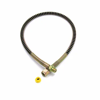 

PCP Airforce Pneumatics Air Pump High Pressure Nylon Air Hose 50cm Hose w/ Spring Wrapped M10*1 Male x M10*1 female thread NHM10