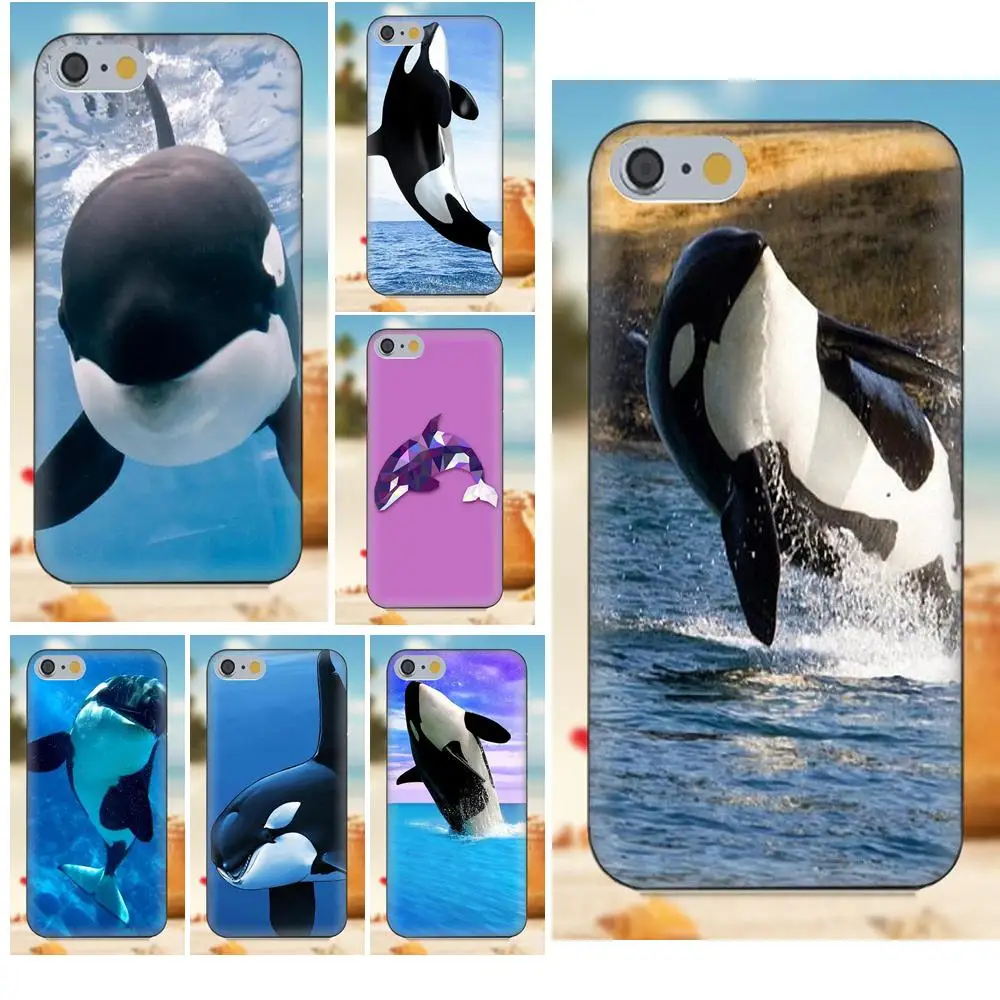 

For Xiaomi Redmi 5 4A 3 3S Pro Mi4 Mi4i Mi5 Mi5S Mi Max Mix 2 Note 3 4 Plus TPU Fashion Phone Case Killer Whale Orcinus Orca