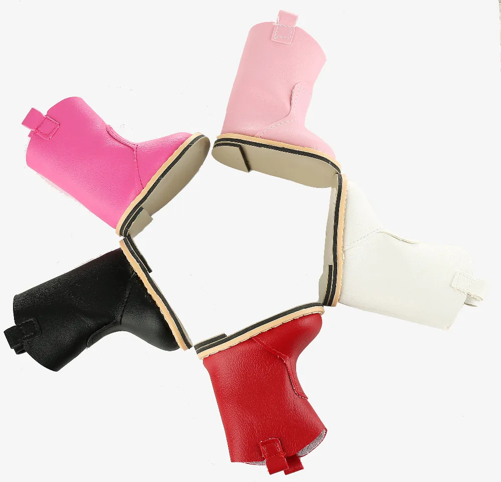 

New style popular white Boot shoes& Fashion shoes fit 18 inch dolldoll accessories gift for children N335