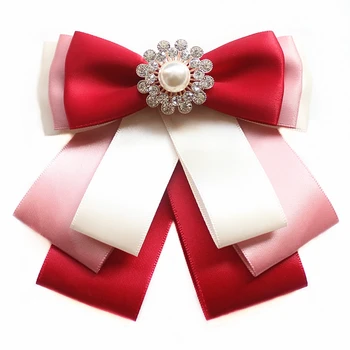 

Free Shipping New female Professional Collar Bank Hotel Telecom Flight Attendant Business Attendant Workwear Tooling Bow Tie