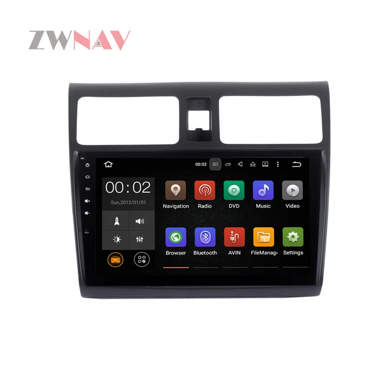 Cheap 10.1 Inch Android 8.0 4GB+32GB Car GPS Head Unit for SUZUKI SWIFT 2004-2010 for suzuki swift radio android px5 DVD Player 5