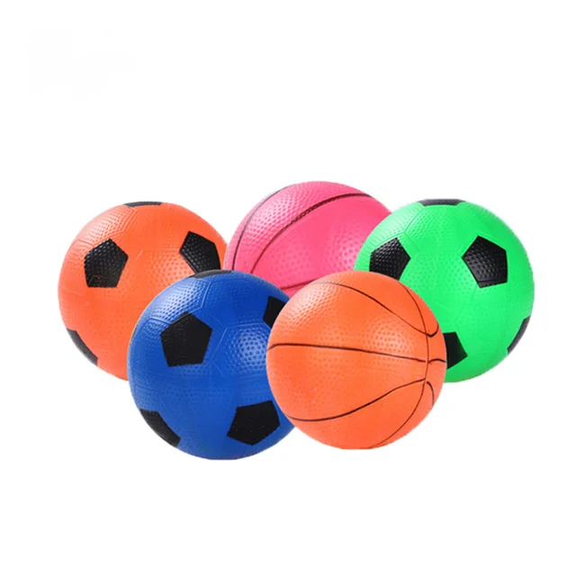 6 Inch High Quality PVC Inflatable Sport Balls Air Soccer Ball