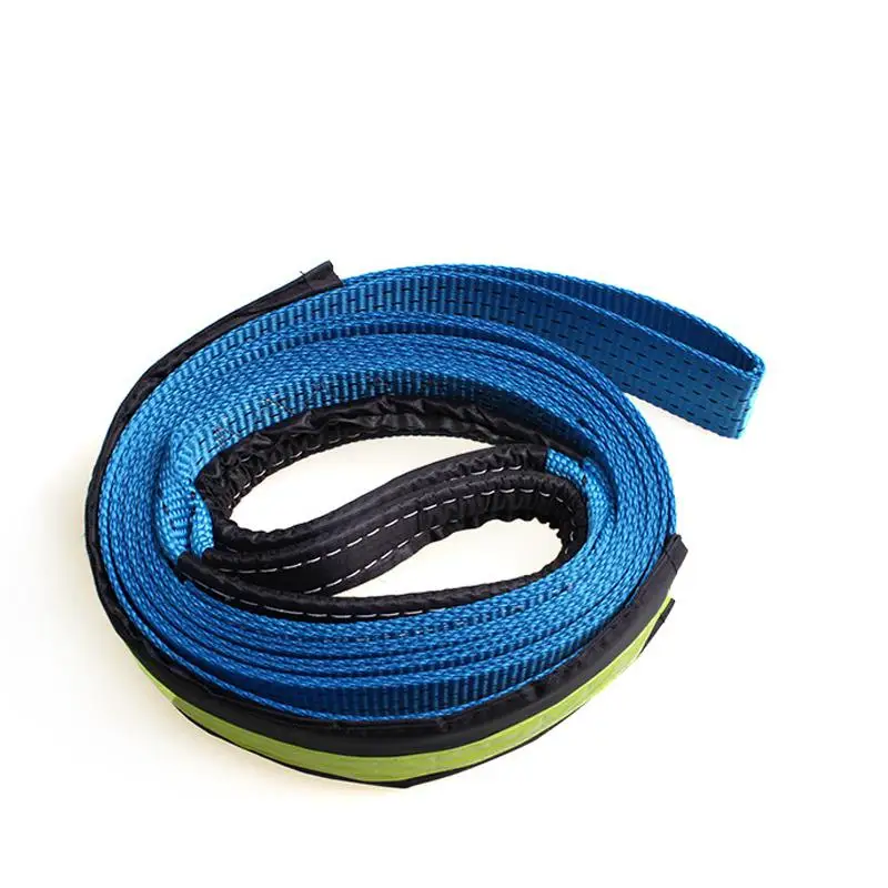 LumiParty 5 M-8 T مقطورة حبل الصلب هوك 5M8T سيارة البوليستر عالية القوة مقطورة حبل Suv تعكس الجر حبل r30