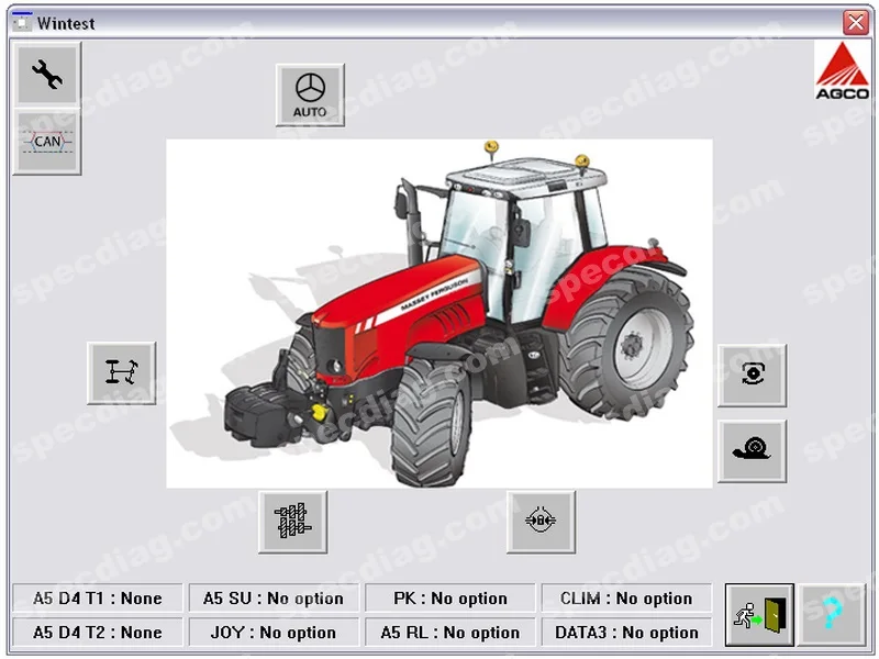 SattvDiag AGCO диагностический комплект (CANBOX)|diagnostic kits|agco diagnosticskit kits |