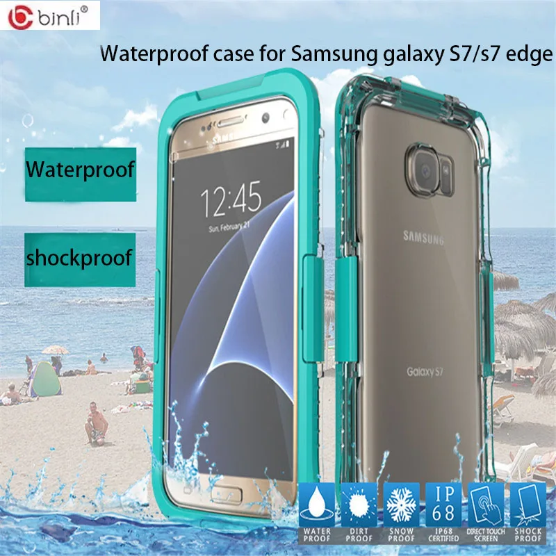 imágenes para Marca A Prueba de agua IP68 Bajo El Agua La Vida A Prueba de Agua A Prueba de Golpes Caso Duro para Samsung Galaxy S7/S7 Teléfono Coque Cubierta borde Capinha imágenes para Marca A Prueba de agua IP68 Bajo El Agua La Vida A Prueba de Agua A Prueba de Golpes Caso Duro para Samsung Galaxy S7/S7 Teléfono Coque Cubierta borde Capinha