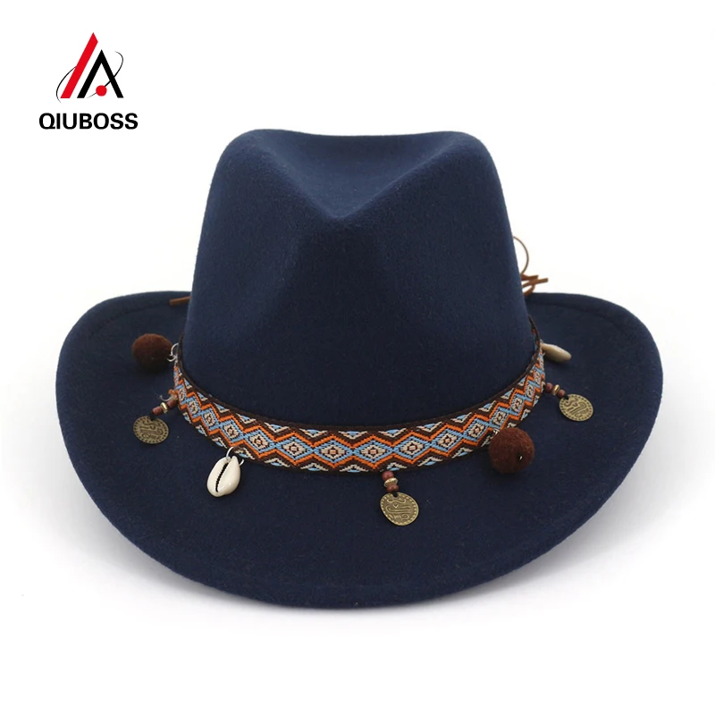 QIUBOSS Richard Petty Stetson Felt Western Cowboy with ...