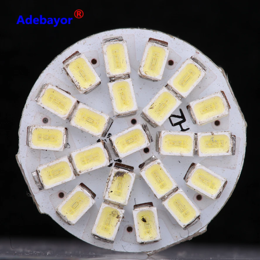 100X1156 BA15S p21w 50 SMD 1206 3020 Светодиодный задний стоп светильник сигнальная Поворотная
