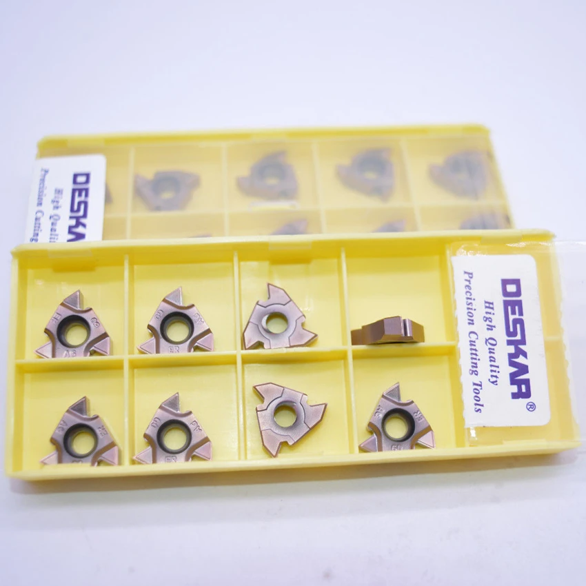 10 P deskar 16ERM AG60 LF6018 резьбы вставки карбида токарный резец инструмент из нержавеющей стали