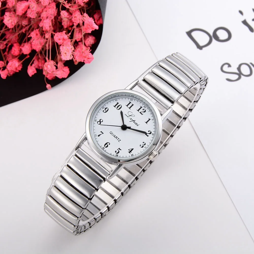 

Silver Watch Fashion Women Watches With Metal Bracelet for Wome Ladies Simple Watch Quartz Women Watches Waterproof zegarek 737