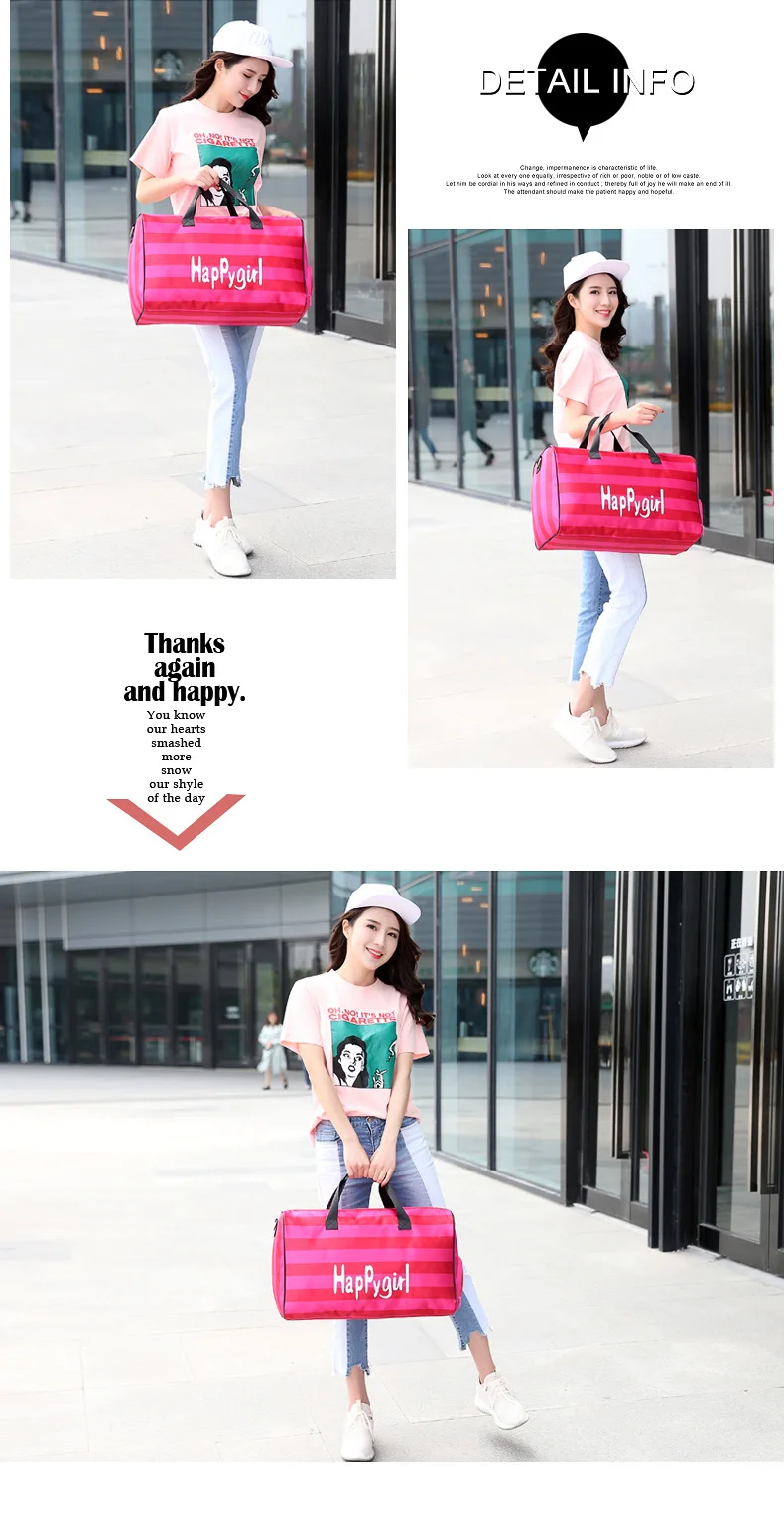 Женская дорожная сумка в Корейском стиле дорожная сумка для девочки багажная сумка новая сумка Bolsa Feminina
