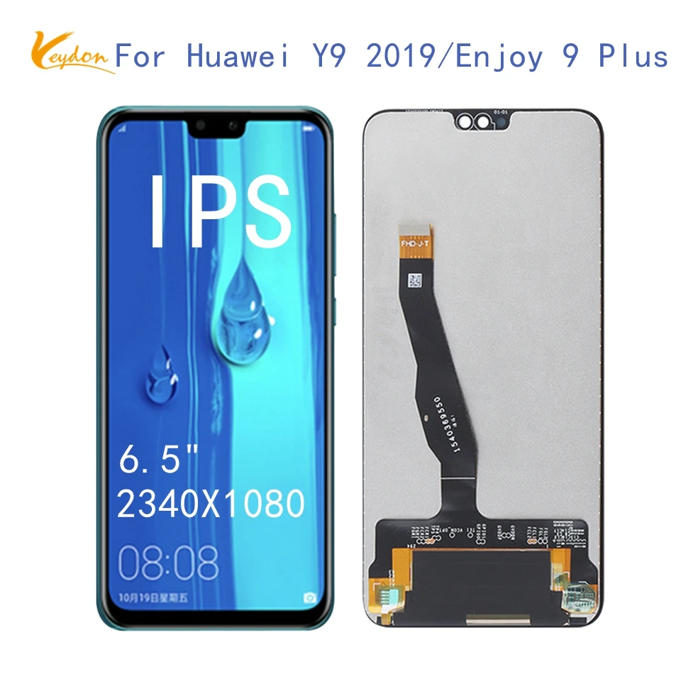 Для Huawei Y9 2019 ЖК дисплей кодирующий преобразователь сенсорного экрана в сборе для