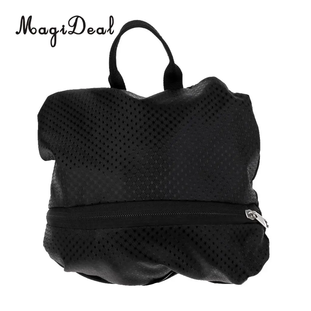 MagiDeal Outdoor Ultralight Folding Rock Climbing Rope Bag Backpack With Ground Sheet & Straps for Camping Caving Equipment Acce