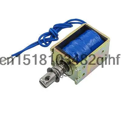 

0.2Kg Force Open Frame Push Linear Solenoid Electromagnet DC 12V 1A