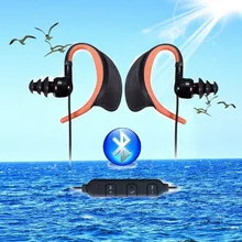 Спортивные беспроводные Bluetooth наушники водонепроницаемые IPX8 Bluetooth 4,1 AptX HiFi стерео наушники вкладыши, наушники для дайвинга, Пешие прогулки