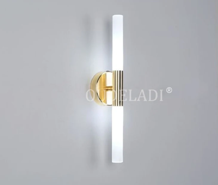 Tubo de Metal Moderno para Cima para Baixo Lâmpadas Parede Quarto Foyer Banheiro Sala Estar Lâmpada Luz Led 6 Cheap Luminárias de parede